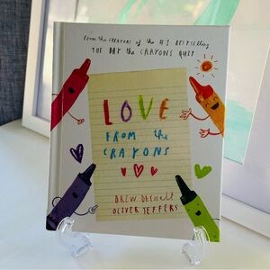 NEW Love From The Crayons Hardcover Picture Book Gift Book